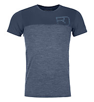 Ortovox 150 Cool Logo - T-Shirt - Herren, Blue