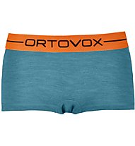 Ortovox 185 Rock'n Wool Hot - boxer - donna, Light Blue