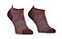 Ortovox  Alpine Light Low W - kurze Socken - Damen, Dark Red