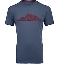 Ortovox Cool Pitches - T-Shirt trekking - uomo, Blue