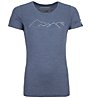 Ortovox Merino Mountain - T-Shirt Bergsport  - Damen, Blue