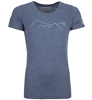Ortovox Merino Mountain - T-Shirt Bergsport  - Damen, Blue