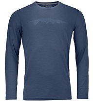 Ortovox Mountain - Langarm-Shirt Skitouren - Herren, Blue