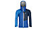 Ortovox Ortler - giacca con cappuccio sci alpinismo - uomo, Blue/Dark Blue