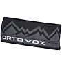 Ortovox Peak - fascia paraorechie, Black/Grey/White