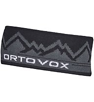 Ortovox Peak - fascia paraorechie, Black/Grey/White