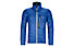 Ortovox Piz Boval - giacca alpinismo - uomo, Blue/Light Blue