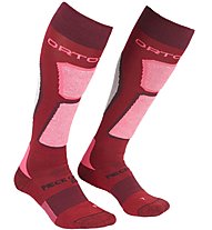 Ortovox Ski Rock'n Wool - calzini da sci - donna, Dark Red