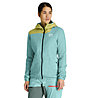 Ortovox Swisswool Piz Badus W - Alpinjacke - Damen, Light Blue/Yellow