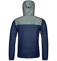 Ortovox Swisswool Zinal - giacca alpinismo - uomo, Blue/Green