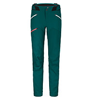 Ortovox Westalpen Softshell - pantaloni alpinismo - donna, Green