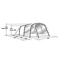 Outwell Reddick 4A - Campingzelt
