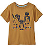 Patagonia Baby Regenerative Organic Certified™ Cotton Graphic - T-shirt - bambino, Dark Yellow