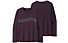 Patagonia Capilene Cool Daily Graphic - maglia a maniche lunghe - donna, Violet
