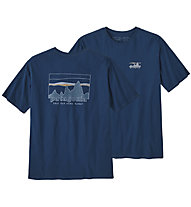 Patagonia M's '73 Skyline Organic T-Shirt - Herren, Blue