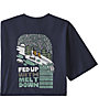 Patagonia Fed Up With Melt down Responsibili - T-shirt - uomo, Blue