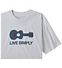 Patagonia Live Simply® Guitar Responsibili-Tee®- T-shirt - uomo, White