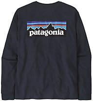 Patagonia P-6 Logo Responsibili-Tee® - Herren-Langarmshirt, Blue/Light Blue