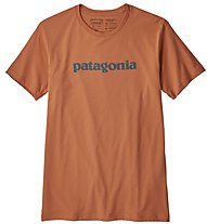 Patagonia Text Logo Organic - T-shirt - uomo, Orange