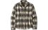 Patagonia Ms L/S LW Fjord Flannel - Langarm Hemd - Herren , Grey