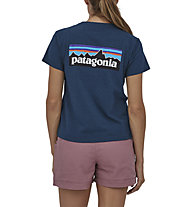 Patagonia P-6 Logo Responsibili-Tee - T-Shirt - Damen, Blue