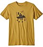 Patagonia Portaledge Concert - T-Shirt Trekking - Herren, Yellow