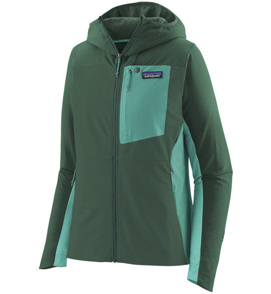 Patagonia R1 CrossStrata Hoody W giacca softshell donna Sportler