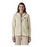 Patagonia Retro Pile - Fleecejacke mit Kapuze - Damen, White/Green