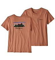 Patagonia Free Hand Fitz Roy - T-shirt - donna, Red