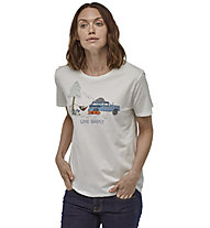 Patagonia Live Simply Lounger Organic Crew - T-shirt - donna, White