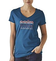Patagonia Femme Fitz Roy - T-Shirt trekking - donna, Blue