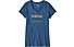Patagonia Ws Femme Fitz Roy Damen T-Shirt kurzärmelig, Blue