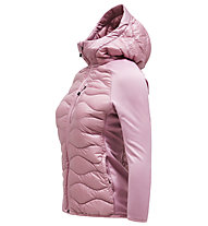 Peak Performance Helium Down Hybrid Hood W - giacca ibrida - donna, Pink