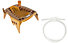 Petzl Kit Cord-Tec - accessorio ramponi, Orange