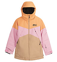 Picture Seady Jr - giacca da sci - bambina, Orange/Pink/Brown