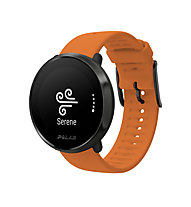 Polar Ignite - smartwatch GPS, Black/Black Orange