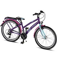 Puky Skyride 24-21 Active Light - Bici Per Bambini, Lila/Turquoise