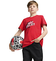 Puma AC Milan Football Culture Jr - Fußballshirt - Kinder, Red