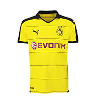 Puma BVB Kids Home Replica Shirt 2015/16, Cyber Yellow/Black