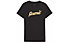 Puma Essential Script Metallic Jr - T-shirt - ragazzo, Black