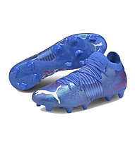 Puma Future Z 1.2 FG/AG - scarpe da calcio per terreni compatti/duri - uomo, Blue/Red/White