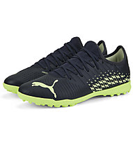 Puma Future Z 4.4 TT - scarpe da calcio turf - uomo, Dark Blue/Light Green