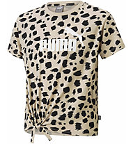 Puma J Ess Animal Knot - T-shirt - ragazza, Beige