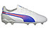 Puma King Pro FG/AG Jr - scarpe da calcio per terreni compatti/duri - ragazzo, White/Blue