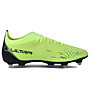 Puma Ultra Match MxSG - Fußballschuh weiche Rasenplätze, Light Green/Blue