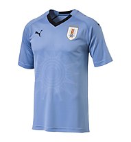Puma Uruguay Home Replica Shirt - Fußballtrikot - Herren, Light Blue