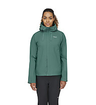 Rab Downpour Eco - giacca trekking - donna, Green