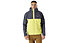 Rab Downpour Eco - giacca trekking - uomo, Grey/Yellow