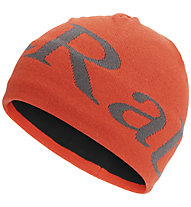 Rab Logo- berretto, Red/Grey