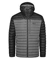 Rab Microlight Alpine - giacca piumino - uomo, Light Grey/Dark Grey